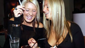 Girls with E-Cigarettes